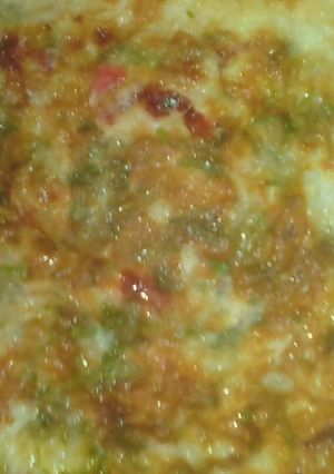 A picture of Omelet with ginger flavor.