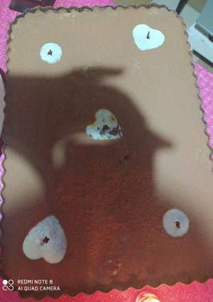 صورة لوصفة كيكة بالكريمة ولا اروع تتستحق التجربة 👍🥰🤗😋😋😋💪