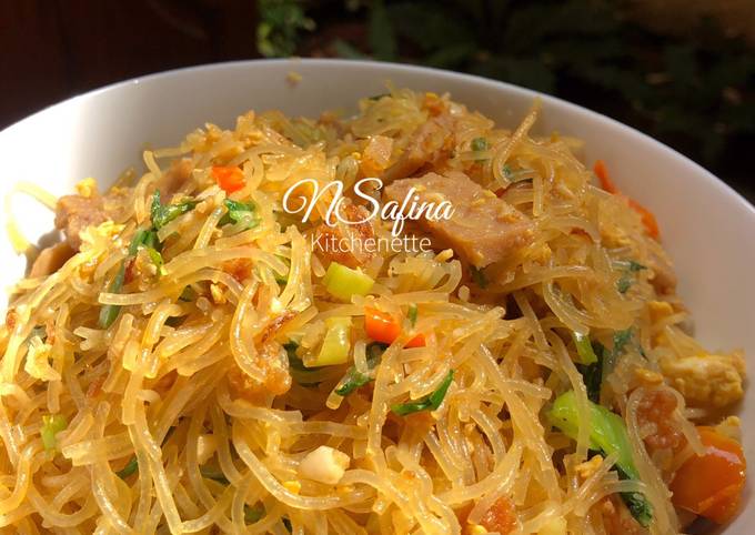 Yuk intip, Resep memasak Bihun goreng (Healthy)  enak