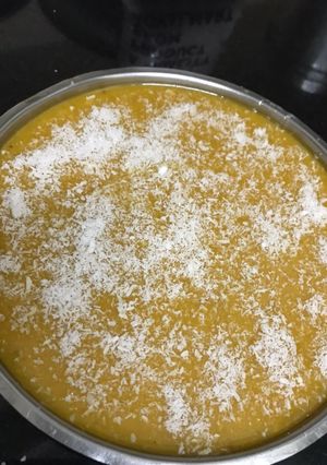 A picture of Besan Halwa.