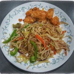 A picture of Vegetable noodles.