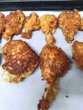 Innovador pollo con costra de Quinua