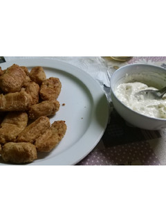 Una foto de Croquetas de Atún 🐟 y Patata al horno !