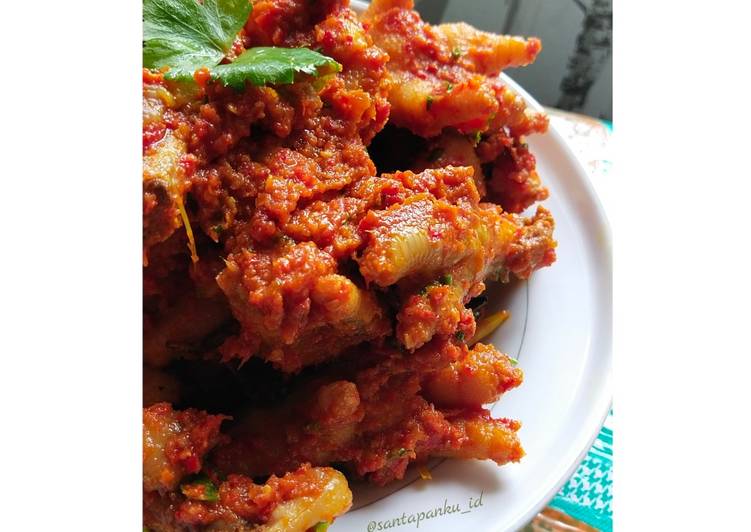 Ceker Mercon (Pedas)