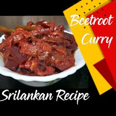 Srilankan Beeroot Curry A picture of Srilankan Beeroot Curry.