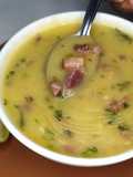 Caldo de Aipim com Bacon
