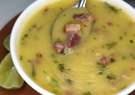 Caldo de Aipim com Bacon (Atualizado)