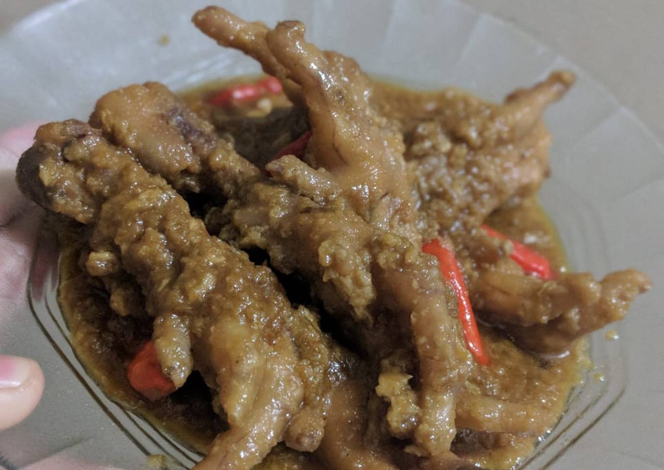 Rendang ceker