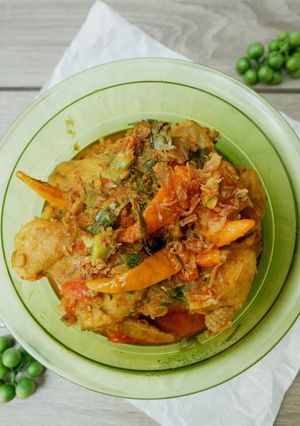 Foto resep Rica ayam kuning