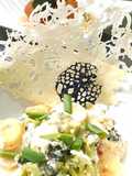 Vegetales gratinados en salsa mornay