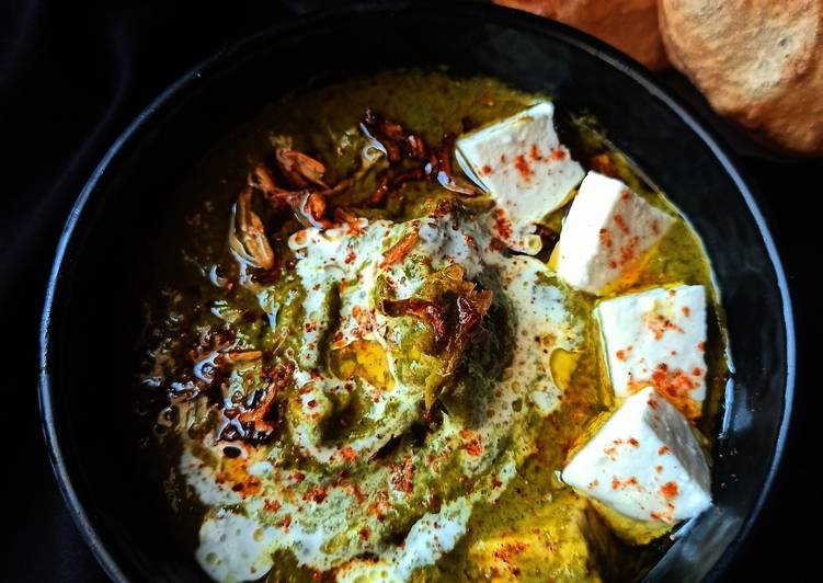 Simple Way to Make Quick Palak paneer