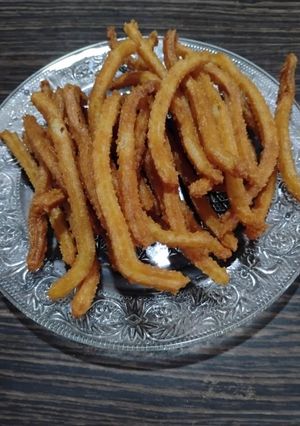 A picture of Rice Flour Sticks - Tamil Nadu Snacks.