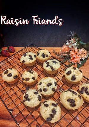 Foto resep Friands raisin (kismis)