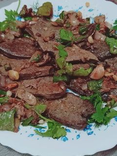 صورة لوصفة كبدة اسكندراني