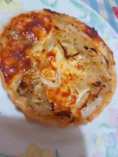 Una foto de Mini tartas de cebolla y Queso