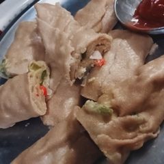 Vegetable spring roll A picture of Vegetable spring roll.