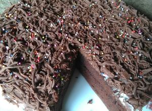 Foto resep Blackforest kukus takaran sendok,irit, lembut