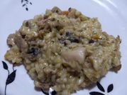 Una foto de risotto fácil