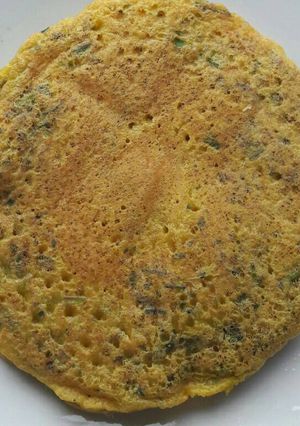 Una foto de Tortilla de calabaza / ahuyama