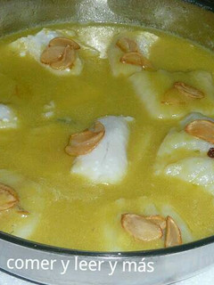 Una foto de Bacalao al pil pil