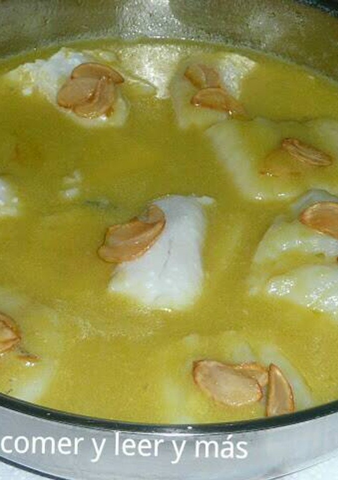 Una foto de Bacalao al pil pil