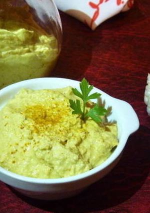 Una foto de Queso untable de girasol (vegano)