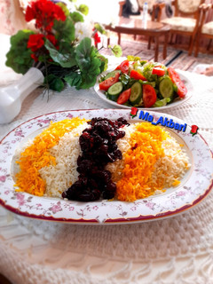 عکسی از دستور 🌱آلبالو پلو