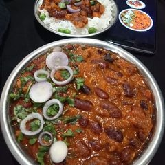 A picture of Rajma Chaval.