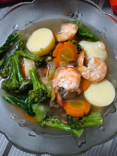 Foto resep Cah udang tofu
