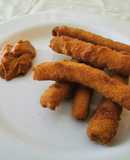 Calçots arrebossats amb pa ratllat