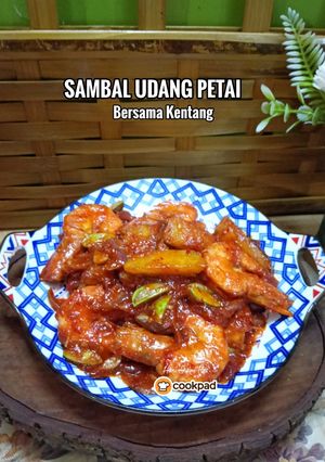 Gambar 29:11:24 - Sambal udang petai bersama Kentang