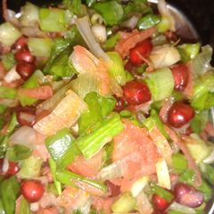 Spring Onion Salad A picture of Spring Onion Salad.