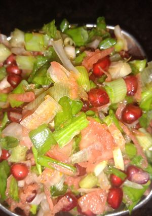 A picture of Spring Onion Salad.