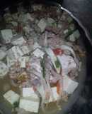 Đậu hũ non sốt thịt bằm