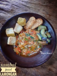 Foto resep Sambal Pecel Lamongan