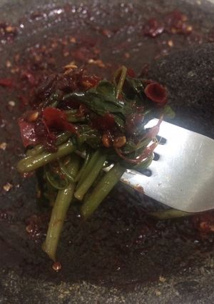 Foto resep Rujak kangkung asooyy