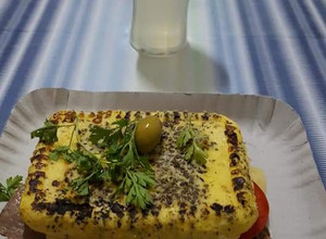 Una foto de Sándwiches vegetarianos de pan sin harinas 💍💎