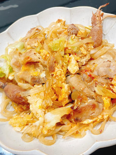 日韓炒冬粉 的食譜成品照片