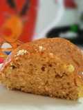 Bolo de Laranja, Coco e Gengibre