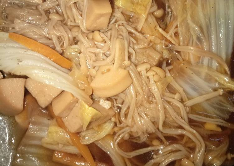 Tumis simpel jamur Enoki & Teman2nya 🤭