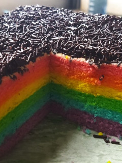 Foto resep Bolu Pelangi