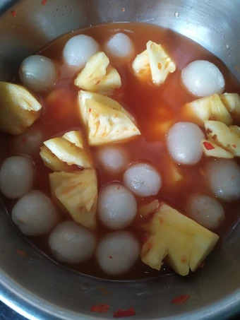 Easy Way Make Asinan rambutan &amp; nanas the So Delicious Really delicious