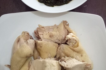 Anti Ribet, Membuat Ayam Kampung Rebus Sambal Saciong (Khas Belinyu Bangka) Yang Enak Banget