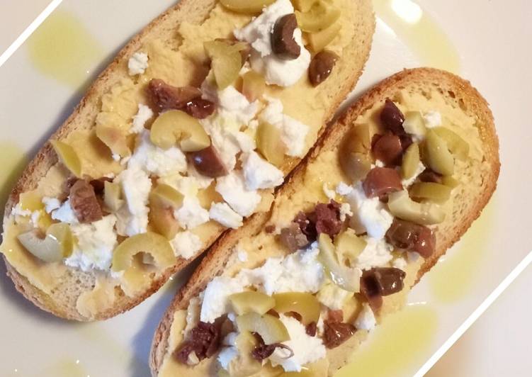 Bruschetta alla greca