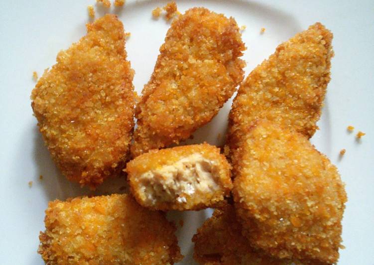 Resep Nugget  ayam wortel  lezat mudah oleh Isna Azzahra 