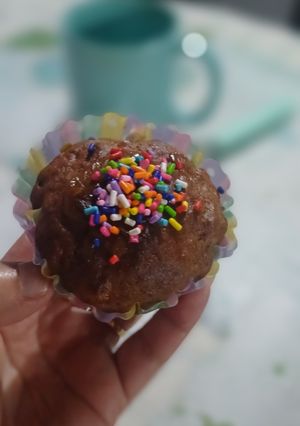 Una foto de Muffins de Bananas