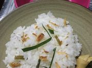 Gambar nasi daun jeruk santan