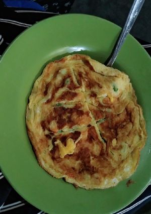 Foto resep Telur dadar pete