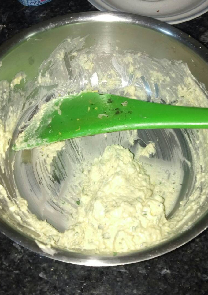 Una foto de Crema de ajo