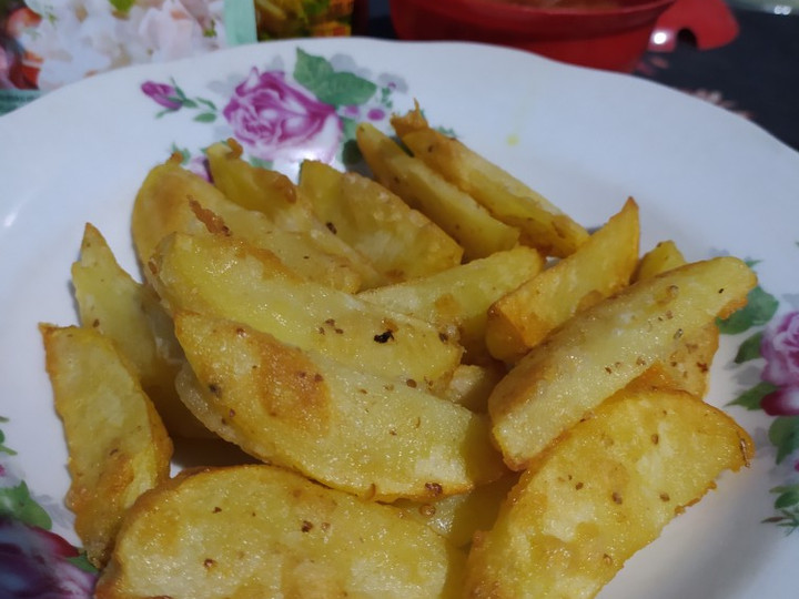 Resep Potato Wedges Goreng Praktis Anti Gagal